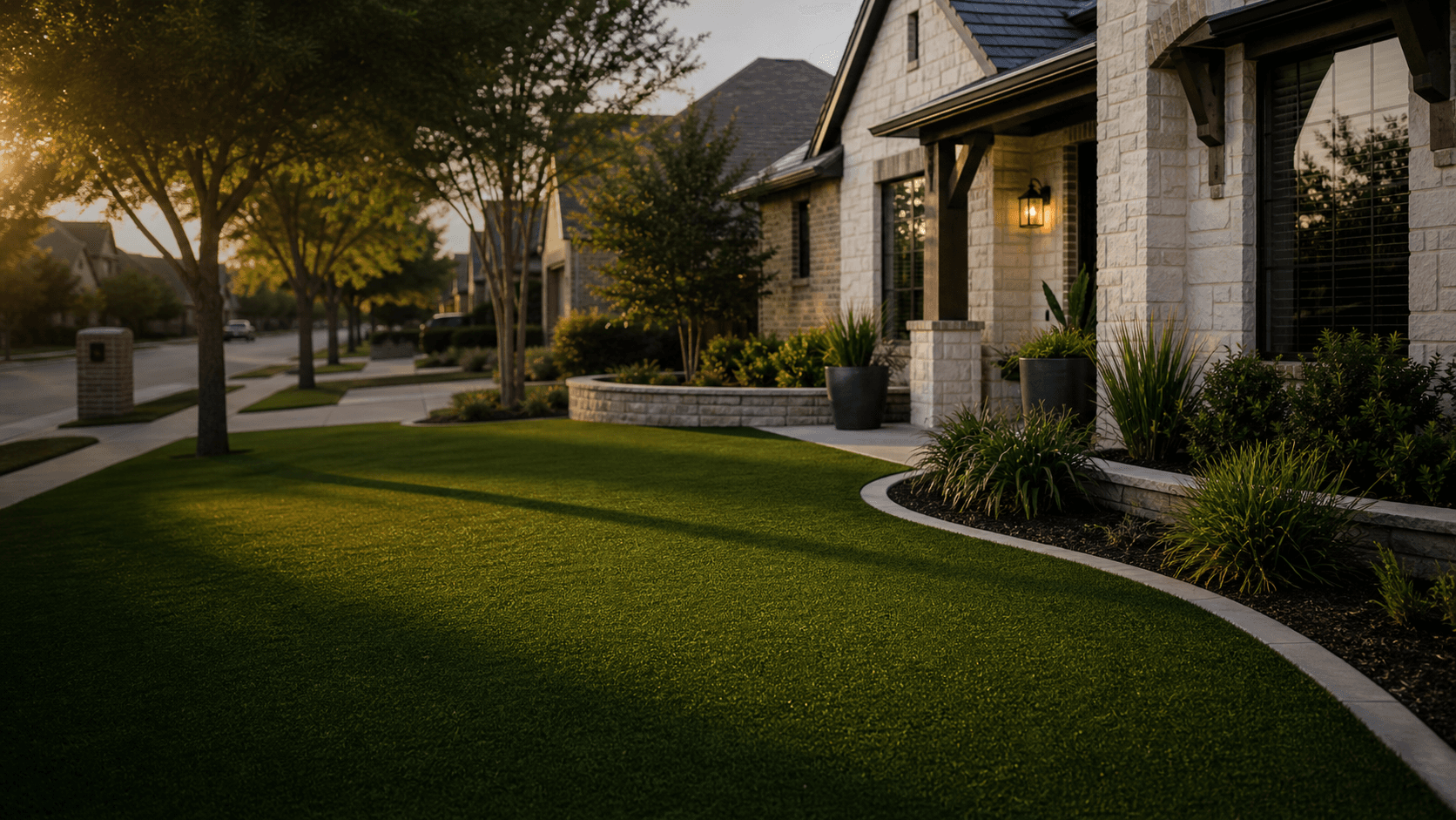 Artificial turf installation service area for Plano, Texas