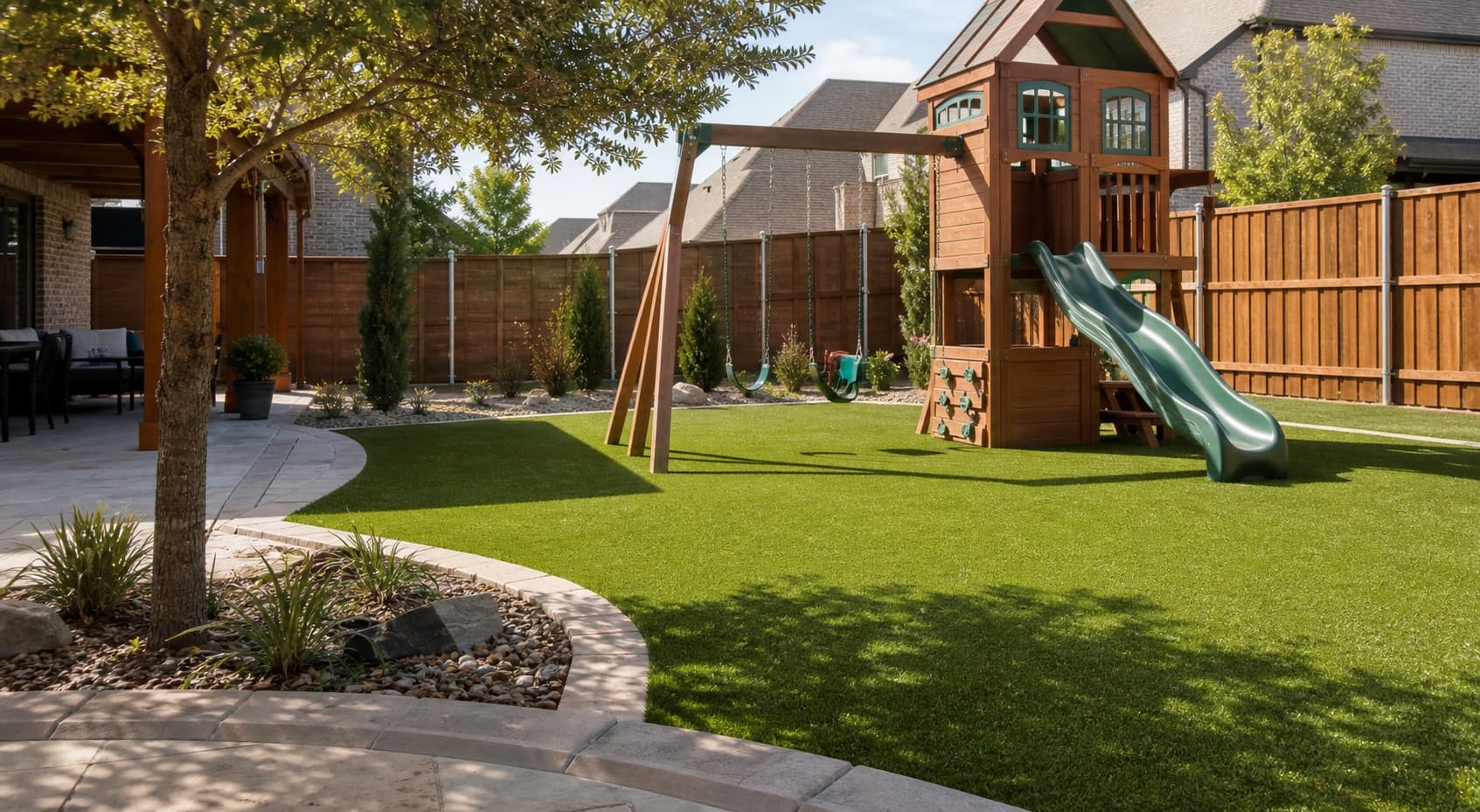 Kid Turf finished turf installation
