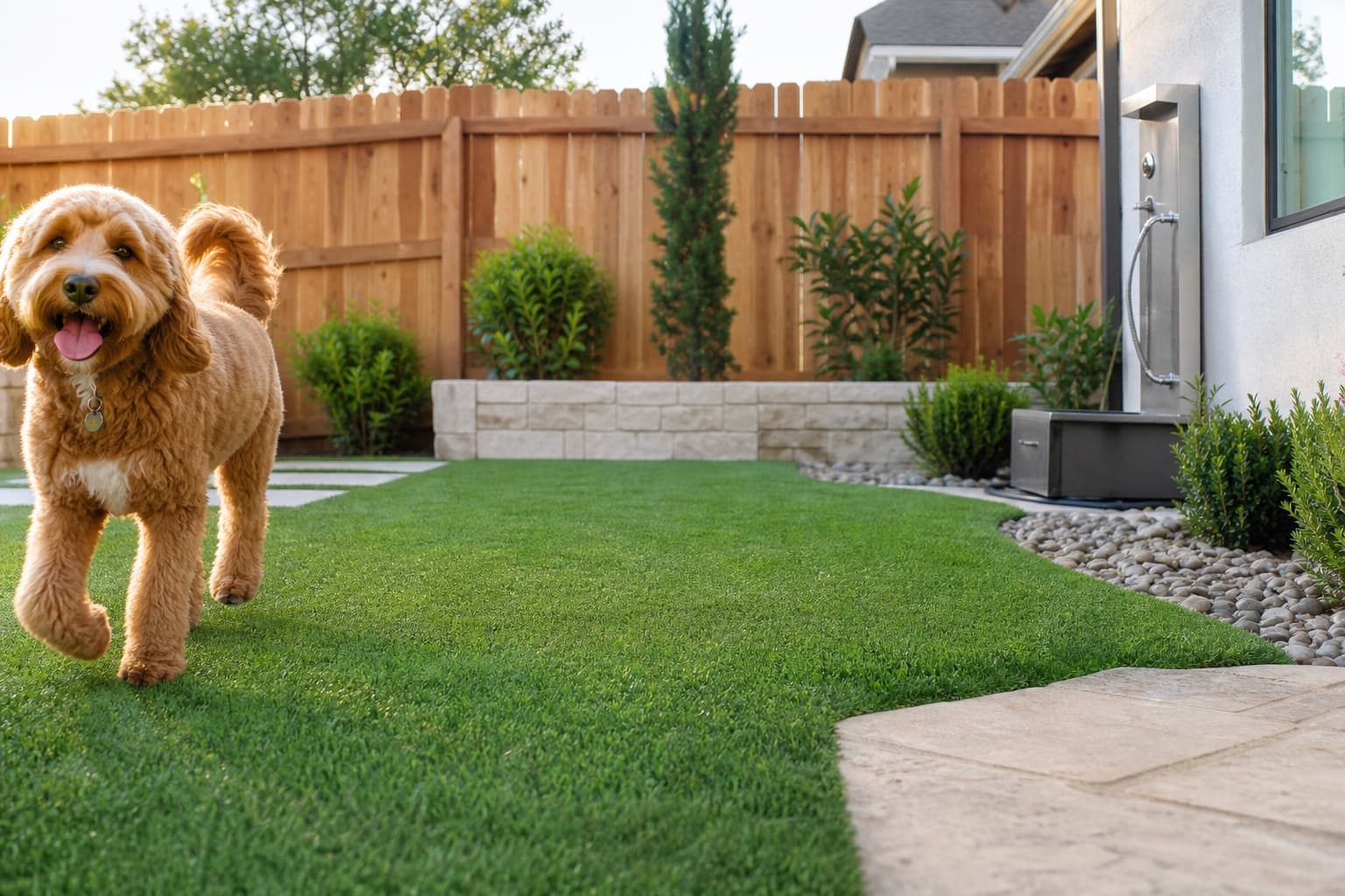 Pet Turf finished turf installation