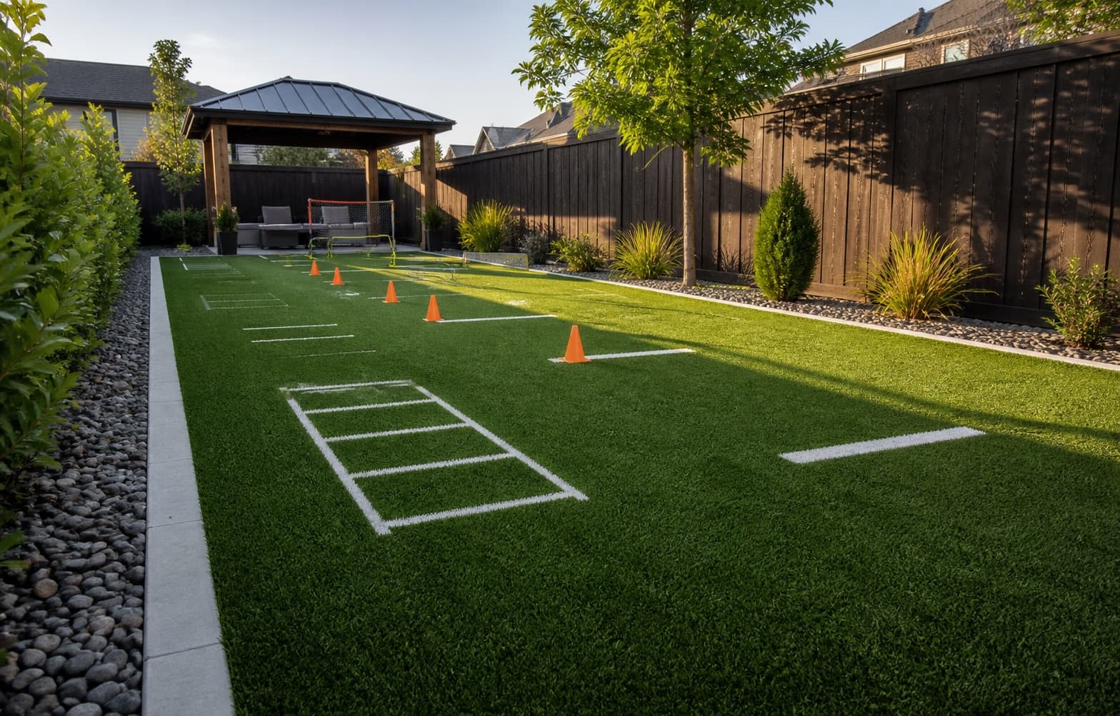 Sports & Agility Turf finished turf installation